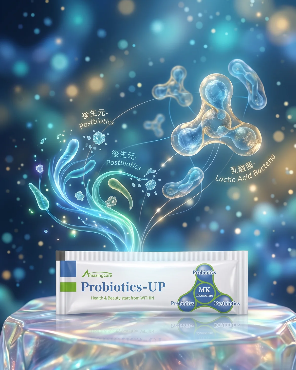 腸道菌相-面面菌到乳酸菌Probiotics UP